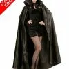Cape Noire à Capuche (luxe) 1 Cape Noire à Capuche (luxe) -J. Valentine Catalog Vente cape noire a capuche luxe