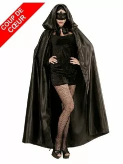 Cape Noire à Capuche (luxe)