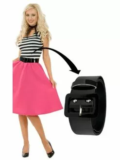 Ceinture Vinyle Noire