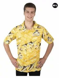 Chemise Hawaienne Jaune