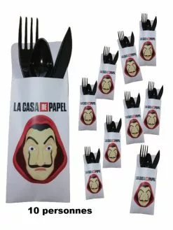 30 Couverts Casa De Papel
