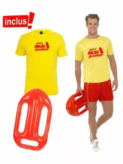 Set Déguisement Alerte à Malibu Homme