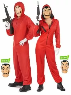 Déguisement Couple Casa De Papel COMPLET