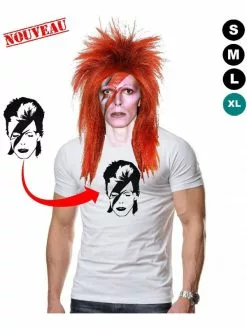 Déguisement David Bowie Tshirt