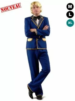 Déguisement De Claude François Bleu