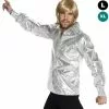Chemise Claude François Paillettes Argent -J. Valentine Catalog Vente deguisement disco chemise paillettes argent