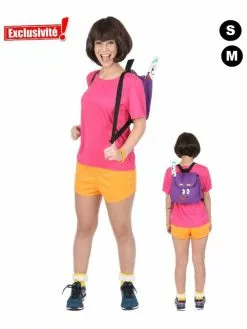 Devant 21 Déguisement Dora L'exploratrice Adulte