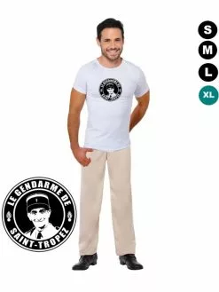 Déguisement Gendarme De St Tropez - Tshirt