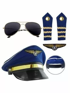 Déguisement Pilote D'avion - Kit