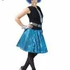 Jupe Disco Bleu