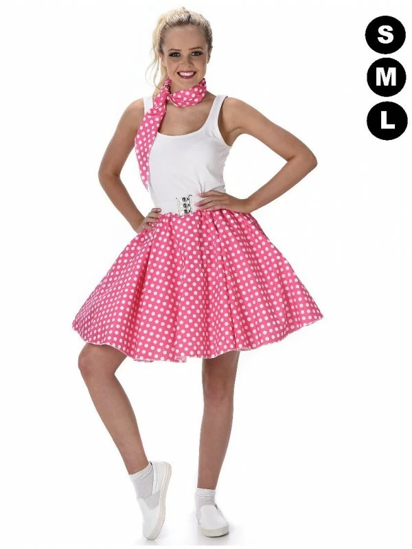 Jupe Rock And Roll Années 60 Rose 3 Jupe Rock And Roll Années 60 Rose