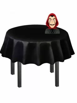 Nappe Noire Ronde Casa De Papel