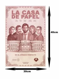 Poster Casa De Papel