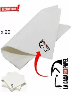 Serviettes Casa De Papel (x20)