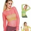 T Shirt Filet Fluo Années 80 -J. Valentine Catalog Vente t shirt filet fluo annees 80