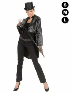 Veste Queue De Pie Noir Femme